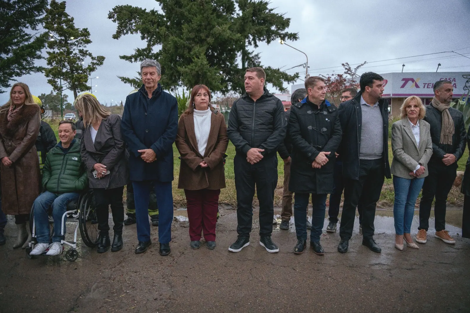 Biss estuvo presente en el Día Nacional del Bombero Voluntario