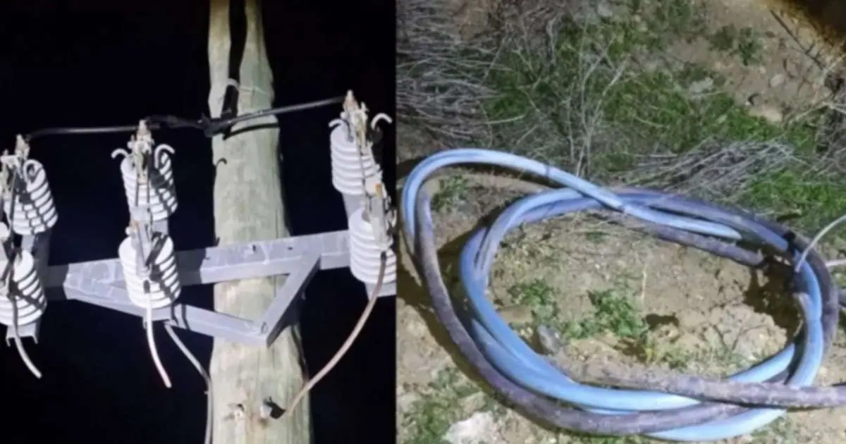 Chubut: robaron cables de cobre y se paralizó la actividad de tres pozos petroleros