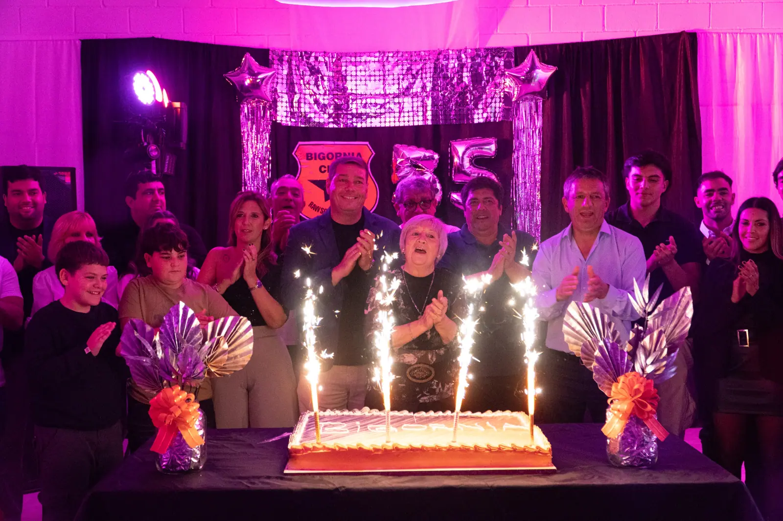Biss acompañó la celebración de Bigornia