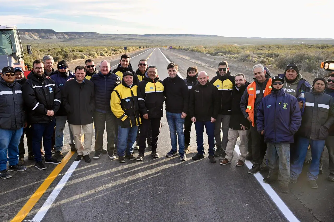 Provincia inauguró la pavimentación total del acceso a Playa El Doradillo