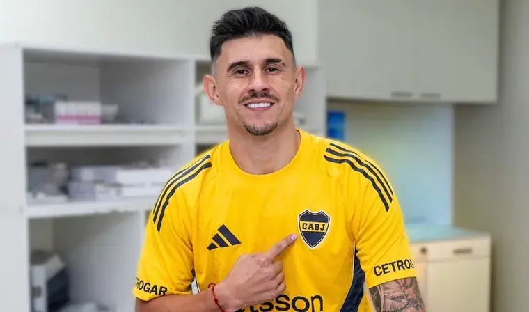 Adam Bareiro sufrió un doble desgarro y Boca lo pierde hasta después del Mundial