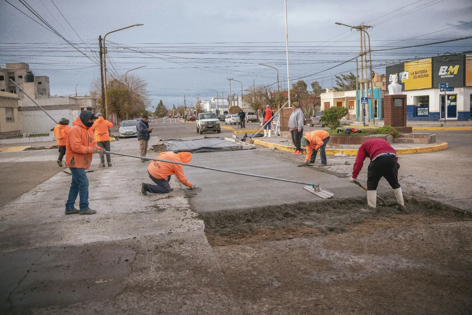 Finalizaron los trabajos de reparación de la Avenida 25 de Mayo