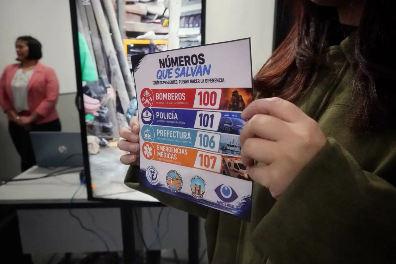 Se lanzó el proyecto "Números de Emergencia" del Centro de Formación Profesional